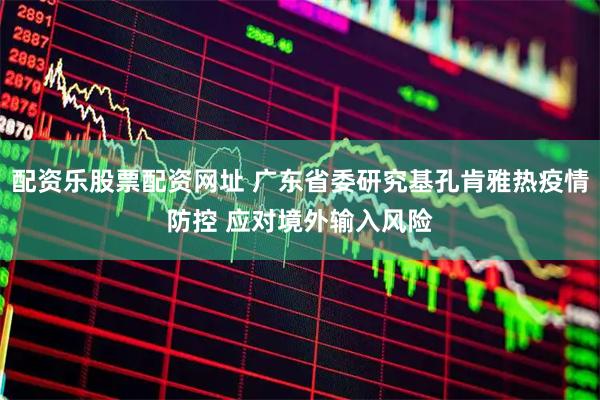 配资乐股票配资网址 广东省委研究基孔肯雅热疫情防控 应对境外输入风险